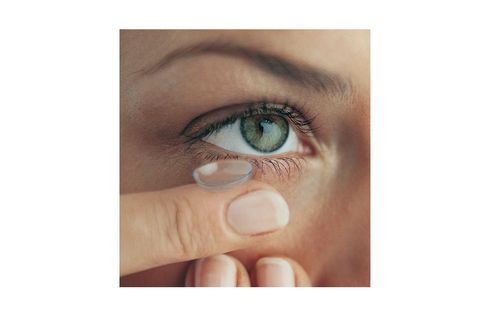 Skötsel av kontaktlinser